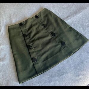 Double Button Skirt